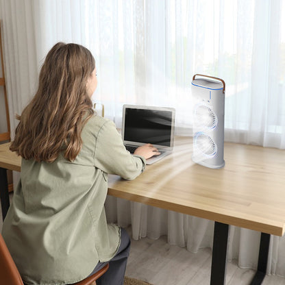 Spray Mist Desktop Fan LED