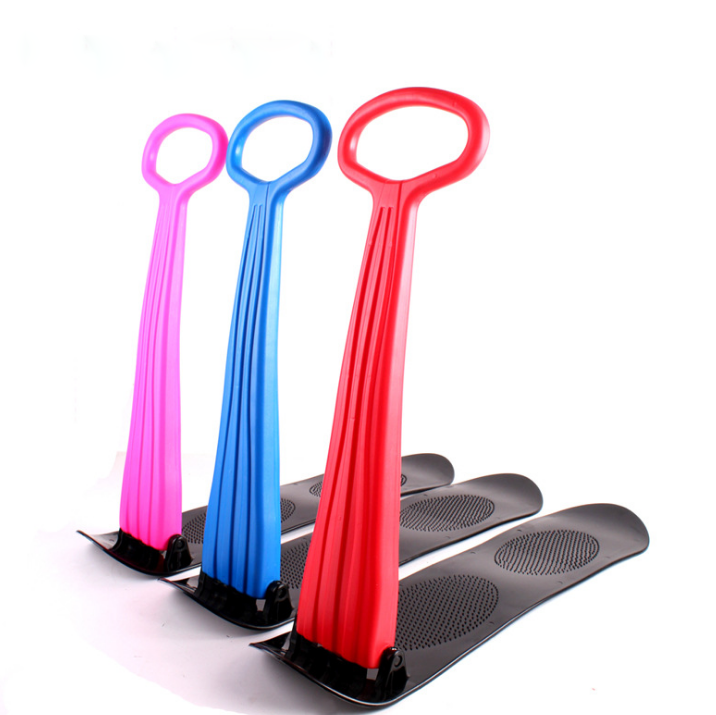 3 Color Outdoor Sports Portable Foldable Plastic Freestyle Single Board Snow Grass Sand Board With Armrests for Children&amp;Adults