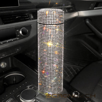 Rhinestone Insulated Travel Mug