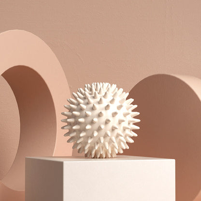 Durable sport massage ball. Spiky design for myofascial release, deep - tissue work, trigger points, muscle recovery &amp; pain reli