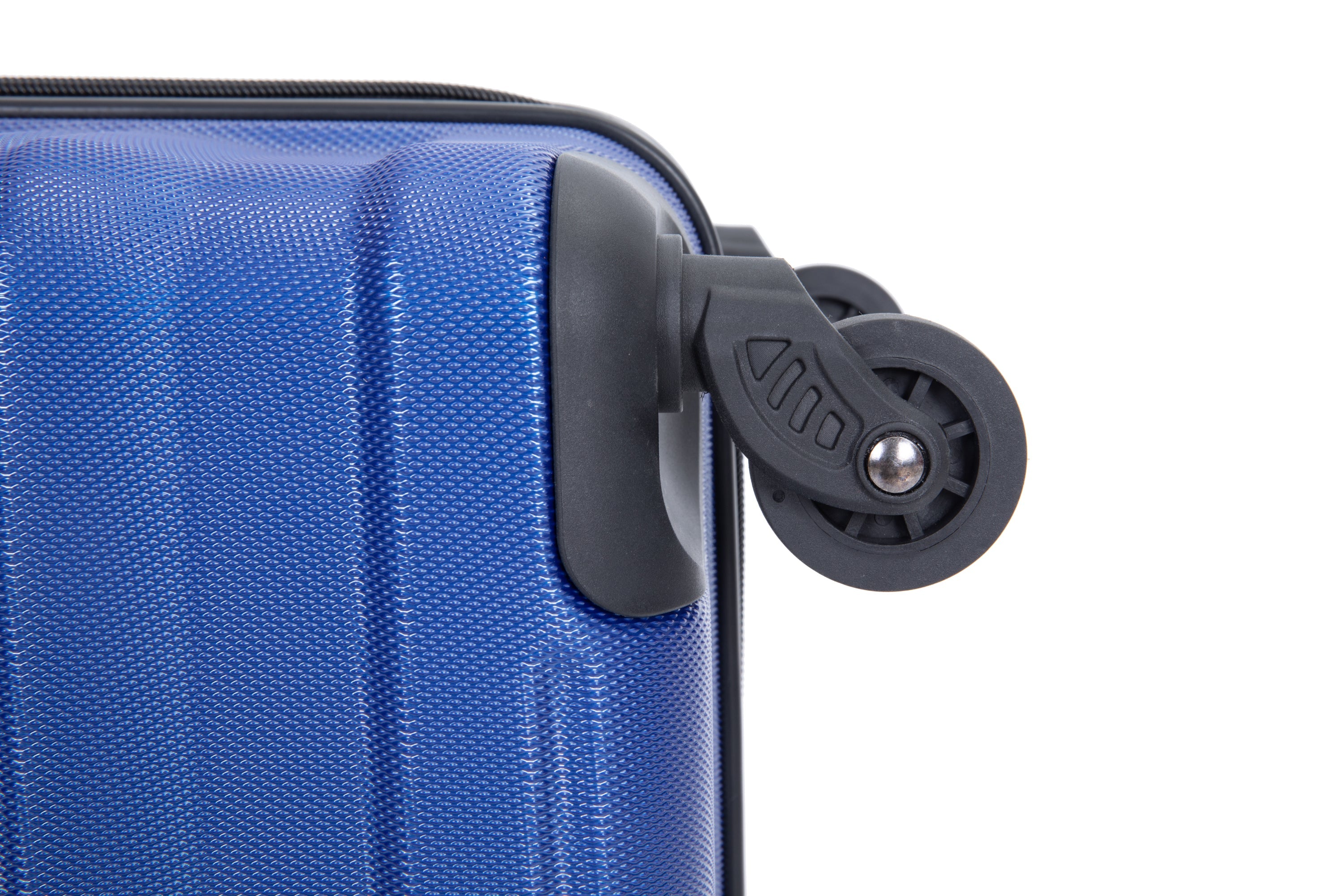 3 Piece Luggage Sets PC Lightweight &amp; Durable Expandable Suitcase with Two Hooks, Spinner Wheels, TSA Lock, (21/25/29) Dark Blue
