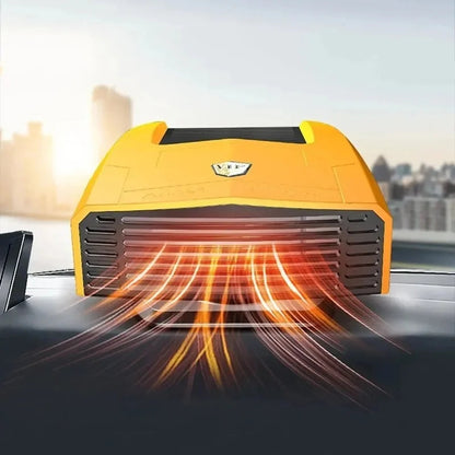 Small car heater defrosting and defogging heater 12V24V portable car heater