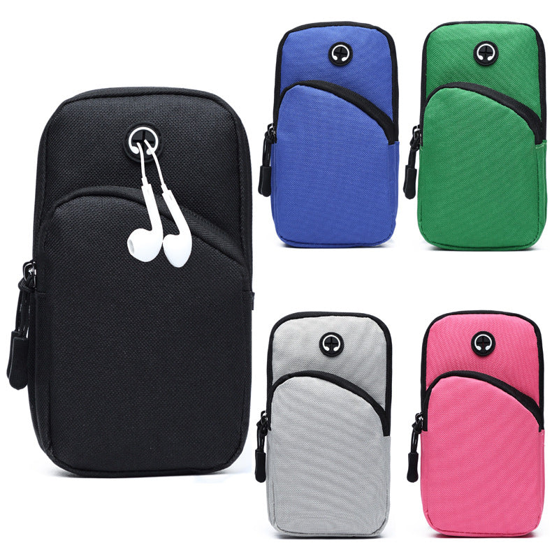 Sports outdoor mobile phone arm bag men&