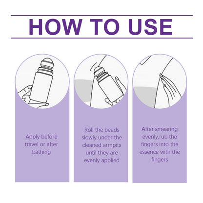 Lavender Deodorant For Summer Armpit Workouts, Sweat Odors Cleaning And Staying Portable Deodorant