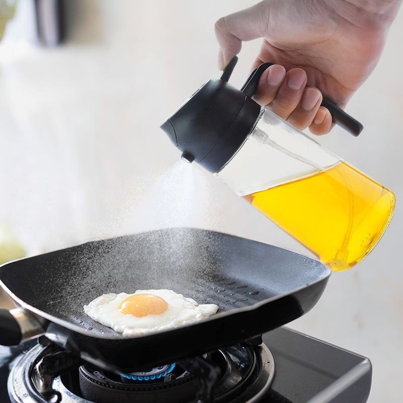 2-in-1 Kitchen Olive Oil Dispenser, Oil Sprayer, Grilling &amp; Picnic Tools