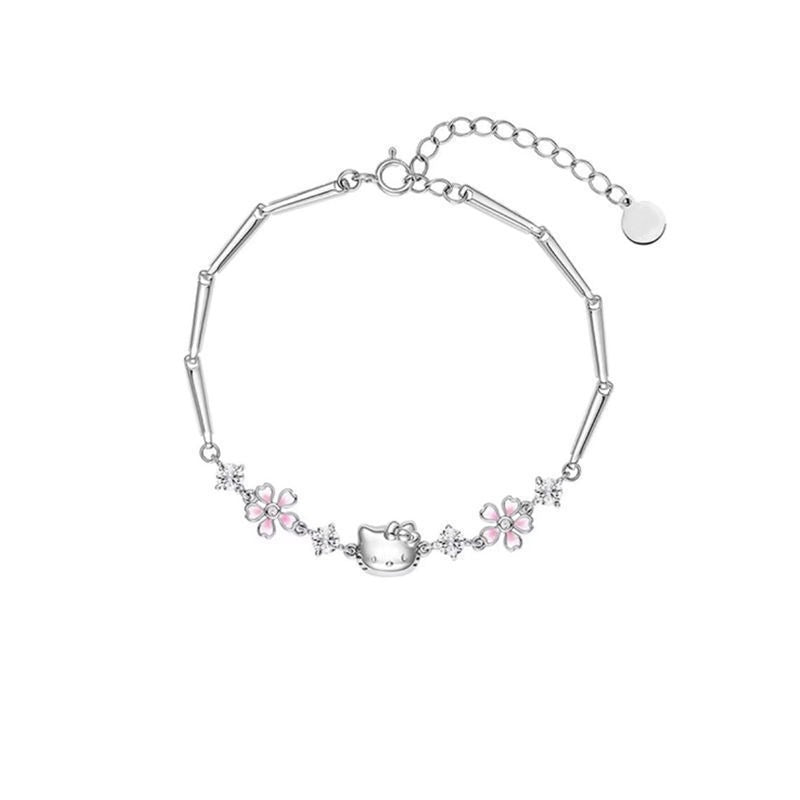 Sakura Hello Kitty Bracelet Women&