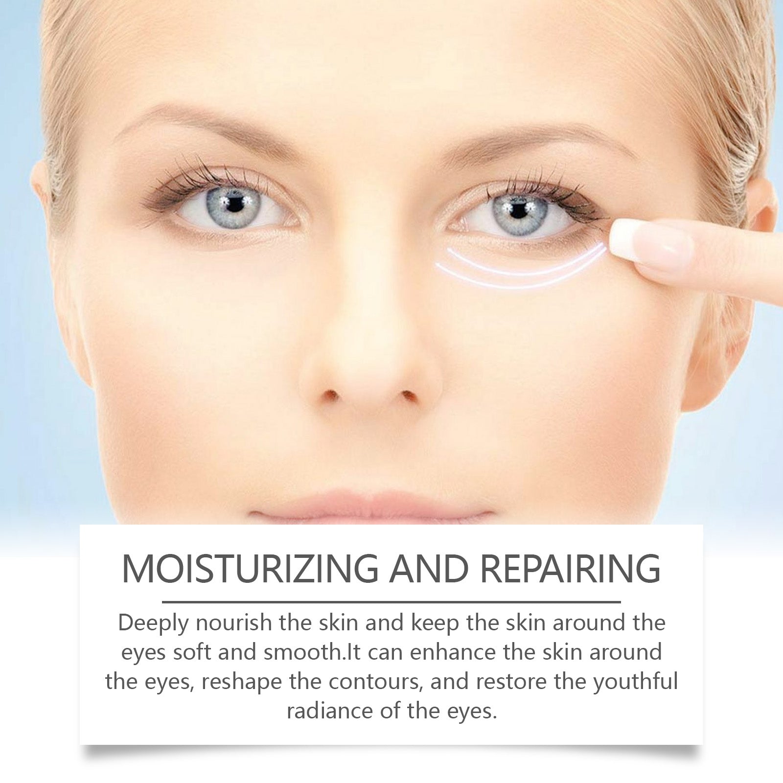 Moisturizing Eye Cream, Brightening And Nourishing The Skin Around The Eyes, Moisturizing And Moisturizing The Eyes Massage Eye Cream