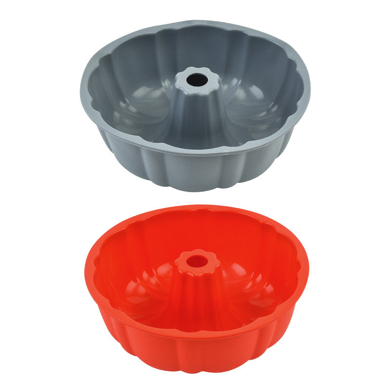 10-inch Non-Stick Silicone Bundt Pan - Multipurpose Baking Mold for Cakes, Jello &amp; Gelatin