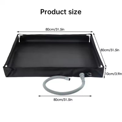 Folding Outdoor Camping Shower Tray Base  - for Pets &amp; Travel