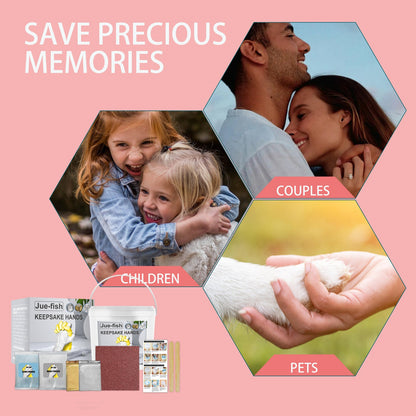 Jue-Fish 3D Hand Makrolon Powder Couple Anniversary Souvenir DIY Mother&