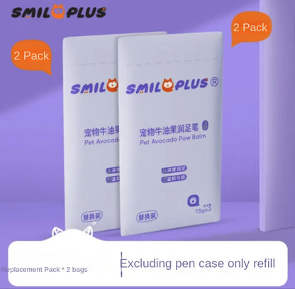 Pet Dog Paw Care Moisturizing Foot and Nose Pen Cream for Cats - Nourishing and Moisturizing Pad Care to Prevent Dryness and Cracking