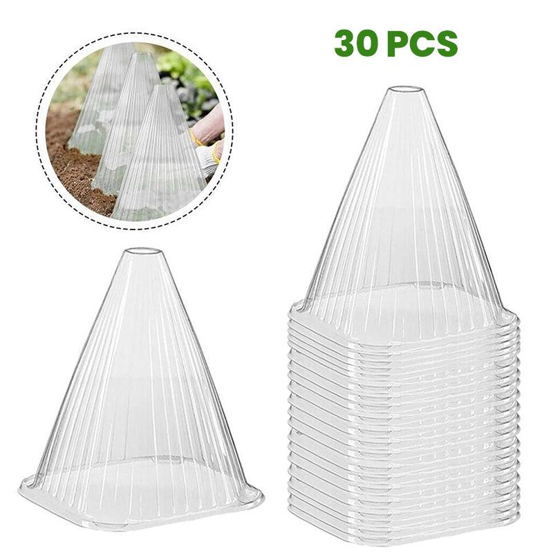 30 Reusable Square Planting Tents. Protect plants from birds, frost &amp; snails.