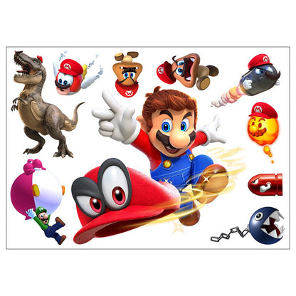 Mario stickers Super Mario stickers Children&