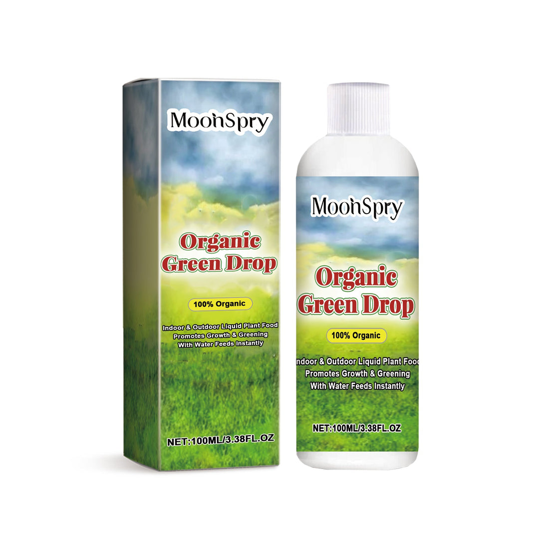 Plant growth Solution potted green leaf lawn flower plant hair root supplement fertilizer nutrient solution
