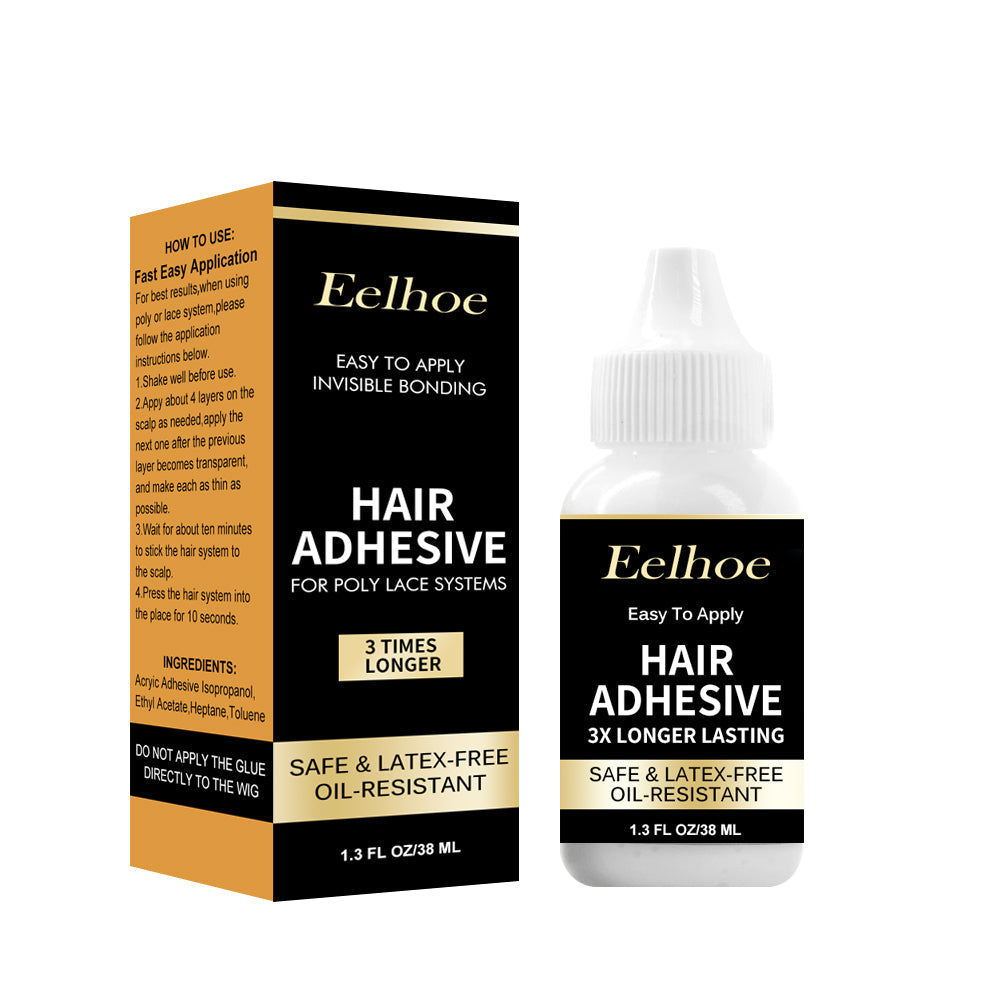 Wig Glue Skin Invisible Liquid Glue Weave Hair Repair Wig Removal Glue Quick Hair Removal Block Glue