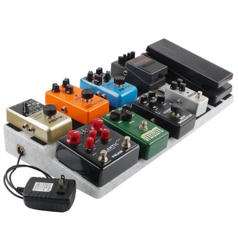 Guitar effector board effector track board hidden power supply ultra light ultra sturdy and large capacity Storage Bags Accessor