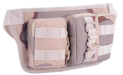 Black Hawk Commandos Waist Bag 3-Sack Portable Waterproof camouflage pack for Travel workout sports outdoor