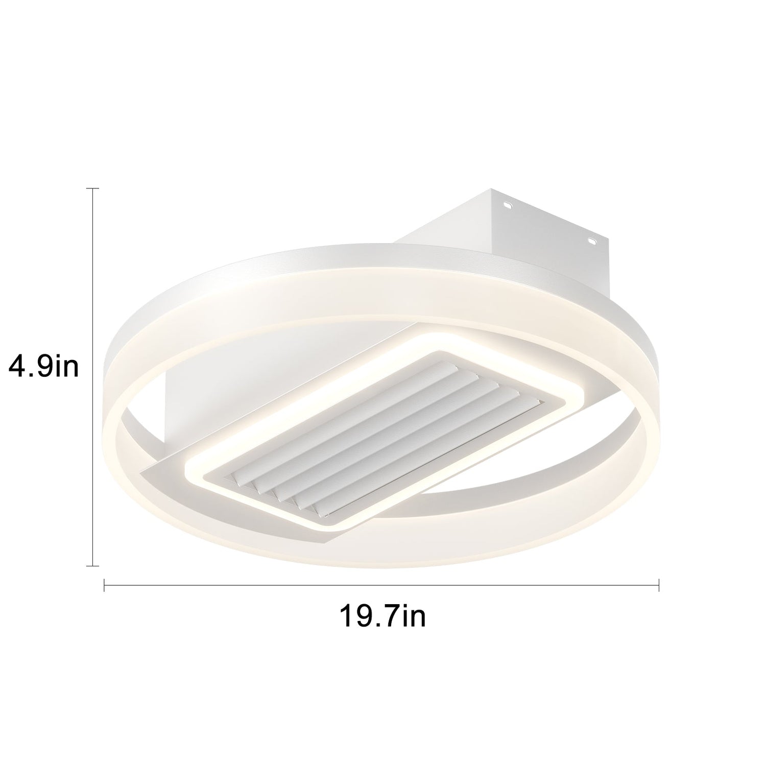 Bladeless LED Fan Lamp II