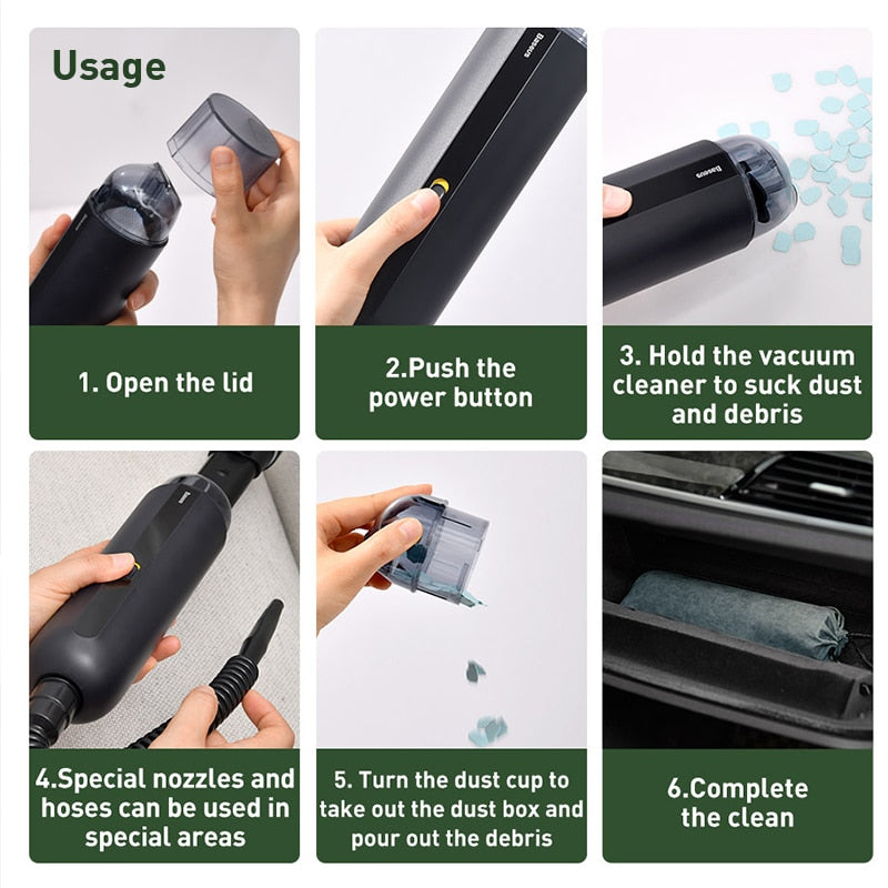 Baseus Mini Car Vacuum