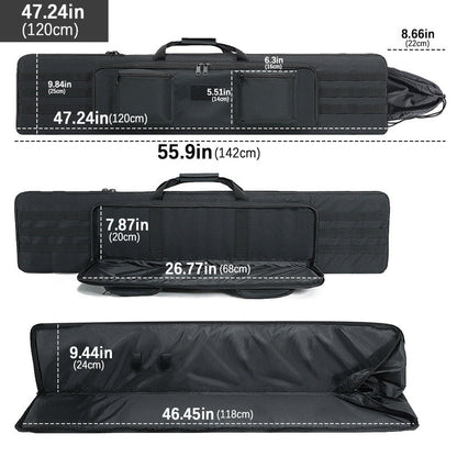 Firearm gear: pistol bags, rifle case, carbine backpack, sniper pistol protector, airsoft bag &amp; hunting accessories.