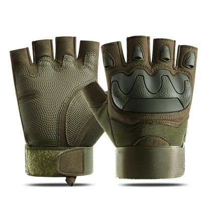 Tactical half-finger gloves men&