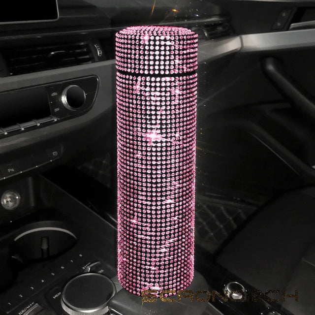 Rhinestone Insulated Travel Mug
