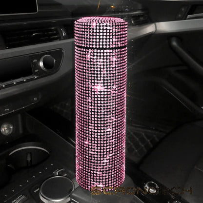 Rhinestone Insulated Travel Mug