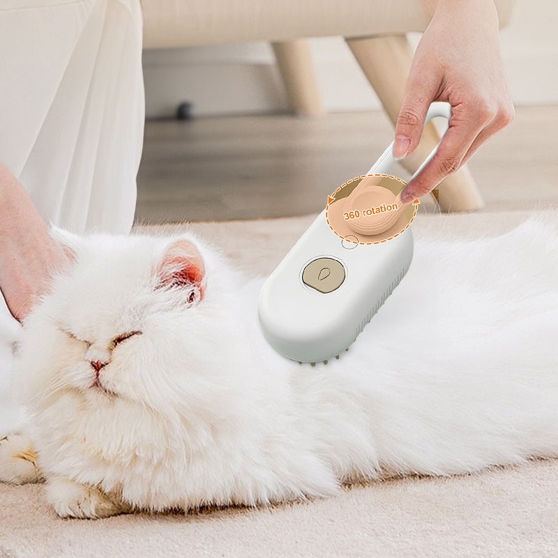 Wholesale Electric Spray Pet Comb for Cats &amp; Dogs - Massage, Float Hair Cleaning