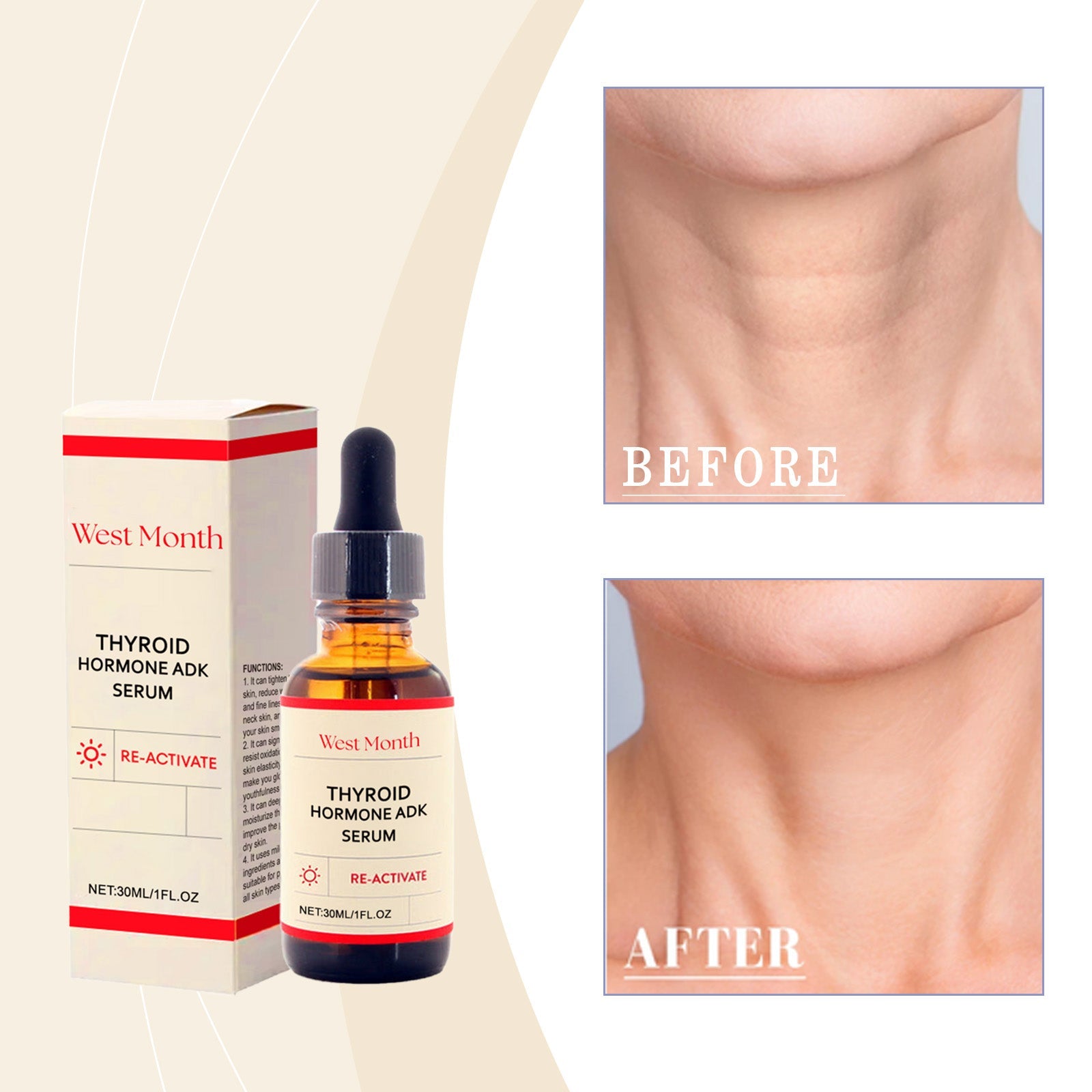 Neck Moisturizing Treatment Essence, Moisturizing And Nourishing The Skin&