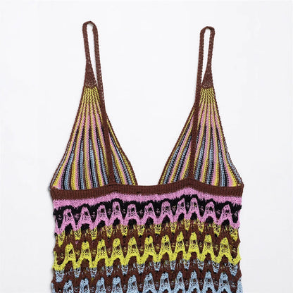 Sexy Backless Knitted DressStyle Fashion Women&