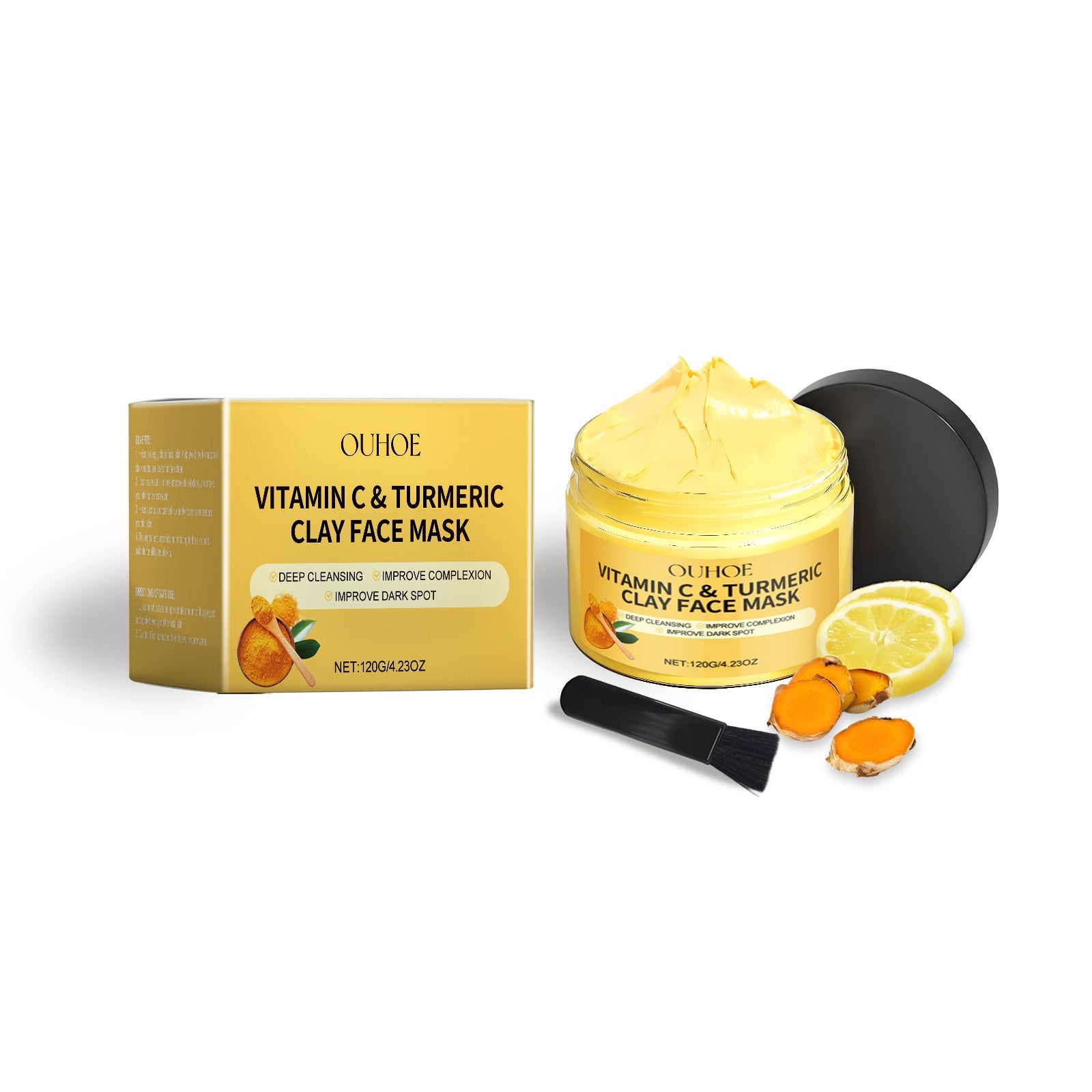 Vitamin C Turmeric Mud Face Mask