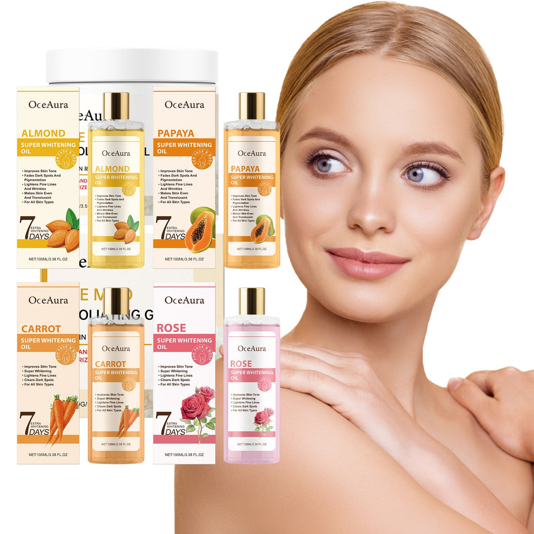 7 Day Care Essential Oil Gently Moisturizes The Body And Moisturizes The Skin Daily Massage Care Essential Oil