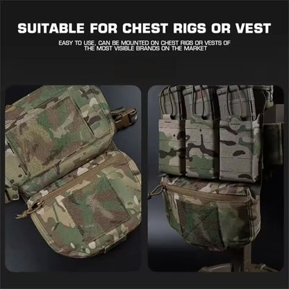 Tactical Hunting Vest with Drop Pouch, for Airsoft &amp; CS, Outdoor Sports