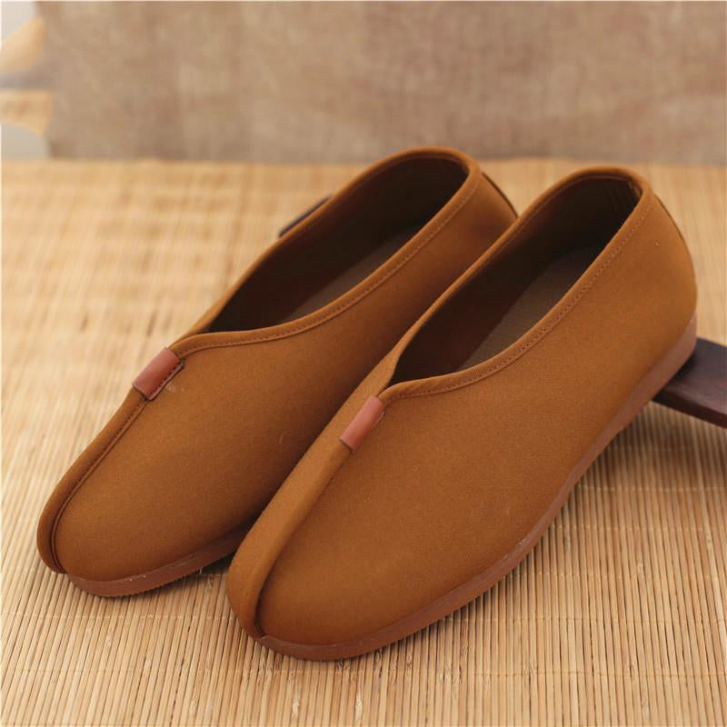 Monk Shoes Single Shoes Arhat Shoes Men&