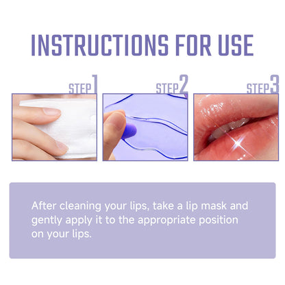 Ouhoe Collagen Lip Mask Repair Lip Lines, Remove Dead Skin, Prevent Dry And Crack, Moisturize And Care Lip Mask