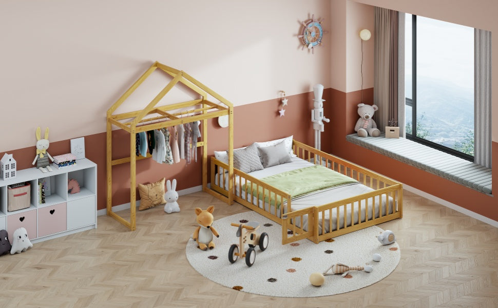 Wooden Full Size Children&