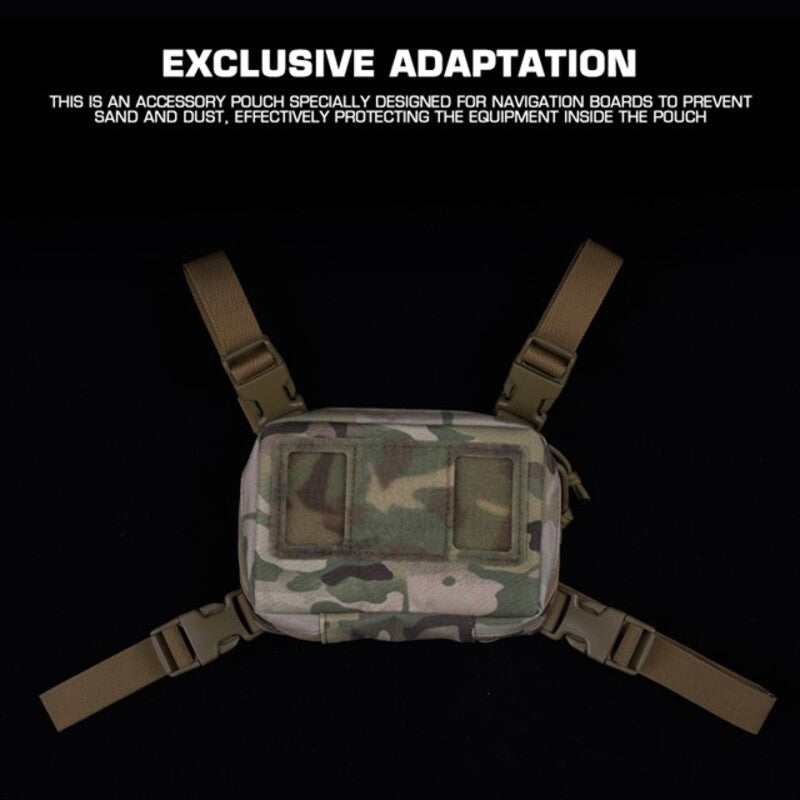 Camouflage Outer - bag for Foldable Navigation Board MB - 03, Fixed by Zipper &amp; Hook - and - Loop Fastener
