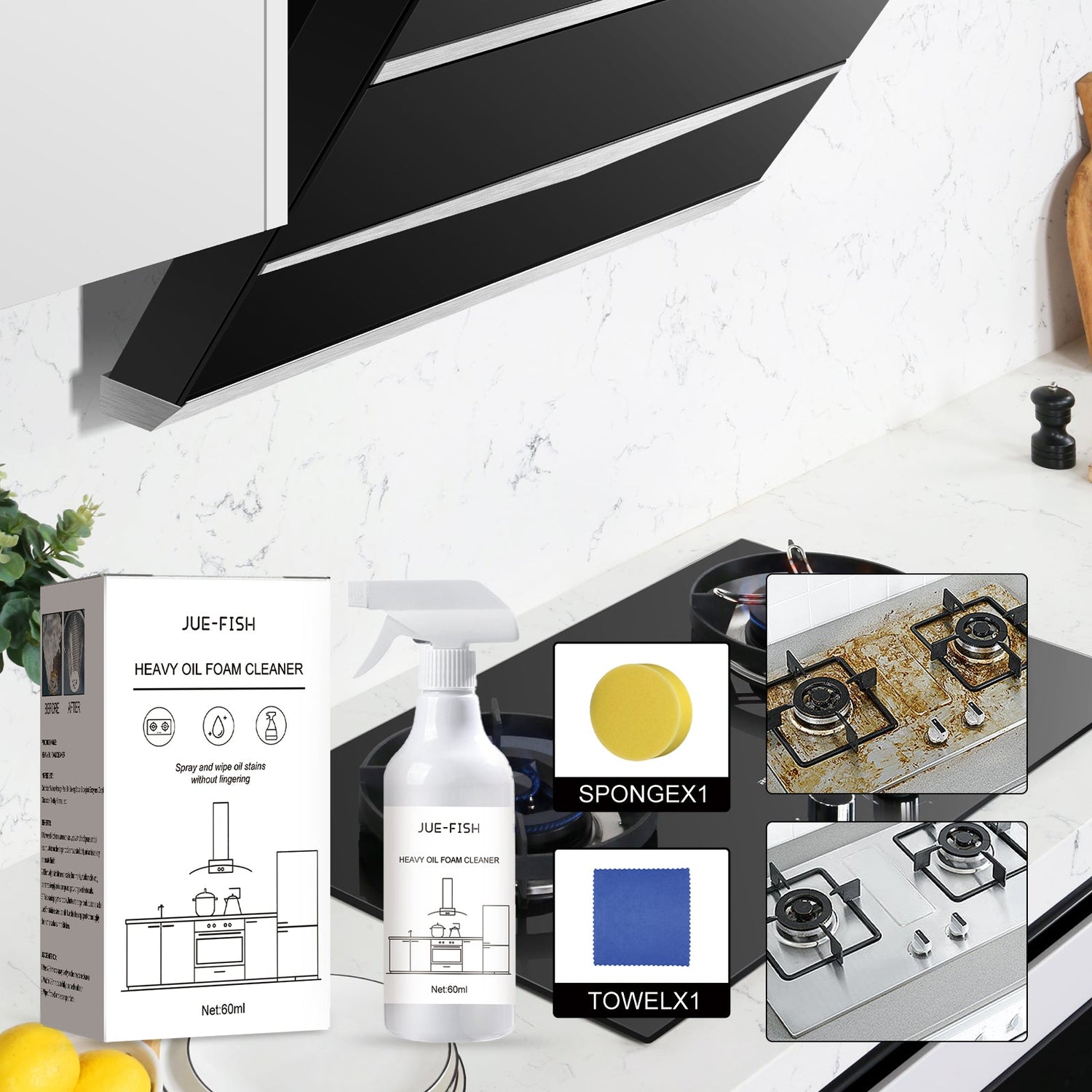 Range Hood Oil Cleaner