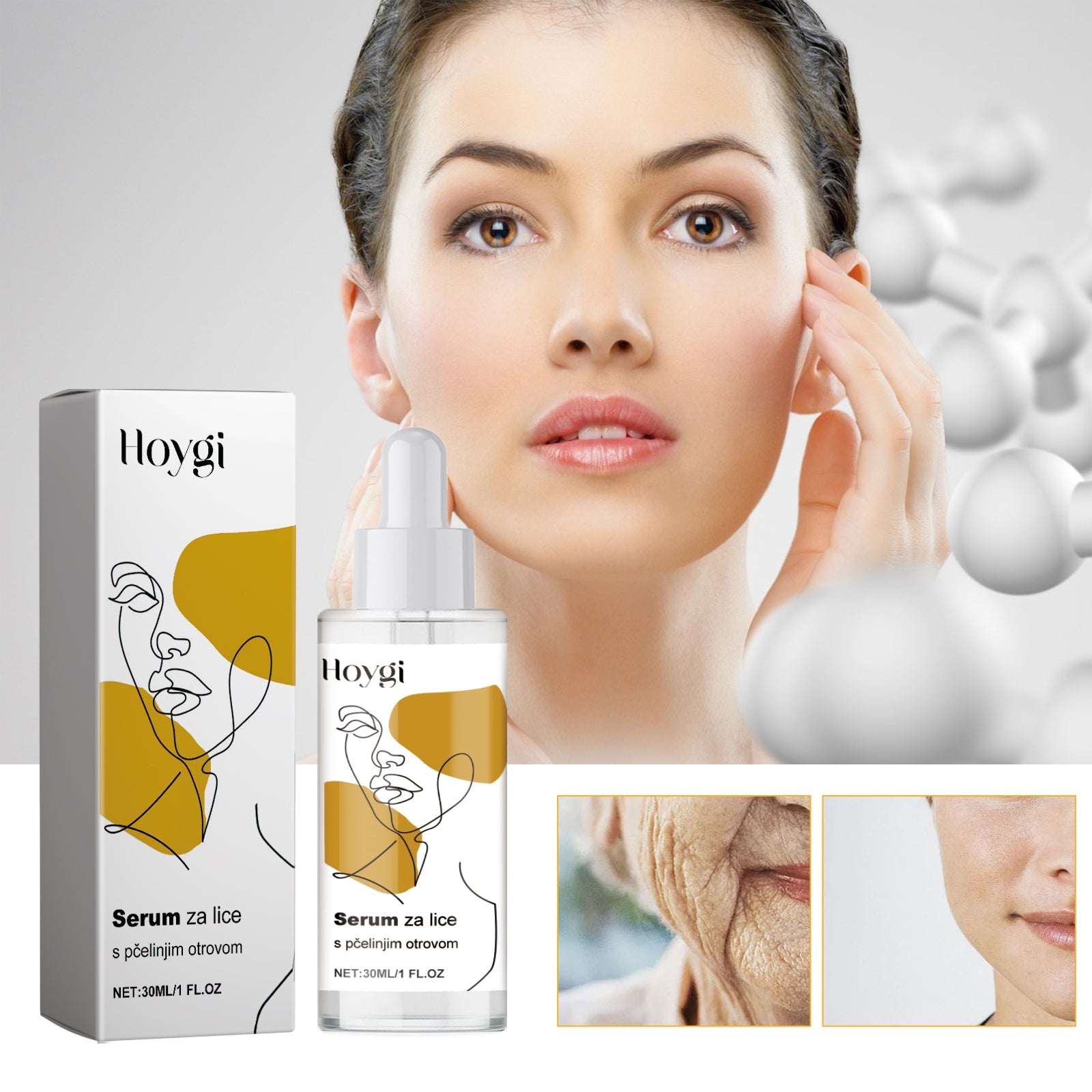 Serum Za Lice S Pčelinjim Otrovom, Fade Fine Lines Crow&