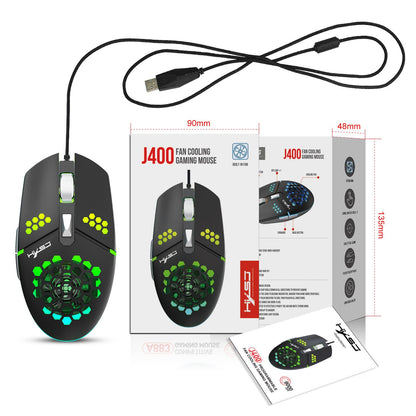 J400 Wired Gaming Mouse 8000DPI
