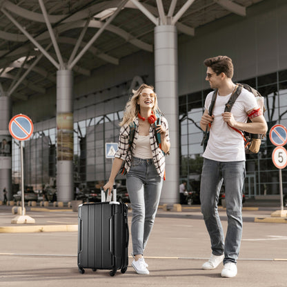 Hardshell Luggage Spinner Suitcase with TSA Lock Lightweight Expandable 28&
