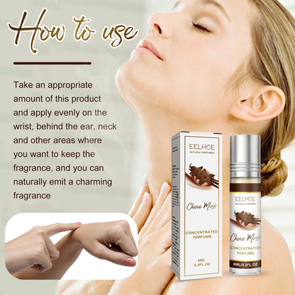 Essential Oil Perfume Long-Lasting Light Fragrance Natural Fresh Portable Neck Wrist Behind Ear Couple Dating Perfume