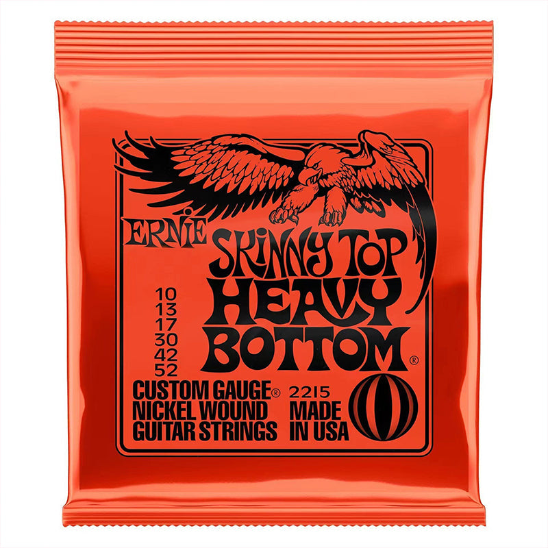 6 sets of Ernie Ball Slinky guitar strings (models 2003, 2215, 2223, 2221, nickel - wound) for electric &amp; acoustic guitars