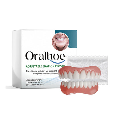 Silicone Denture Repair Set, Everyday To Enhance The Beauty Of Smile Comfortable Material Modification Teeth