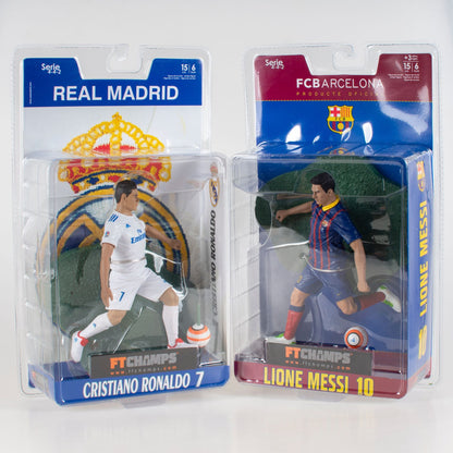 Ronaldo Messi Football Figurine