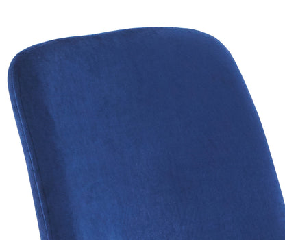 Dining Chair 4PCS（BLUE）Modern style New technology Suitable for restaurants cafes taverns