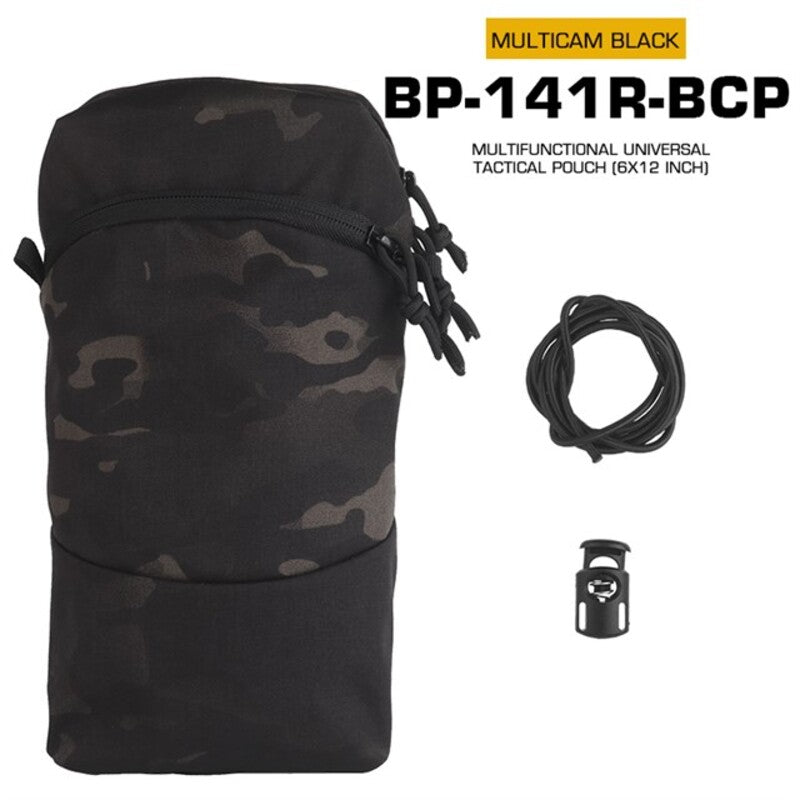 Tactical MOLLE Cylindrical Bag, 1.5L, for FCPC &amp; GP Backpacks.