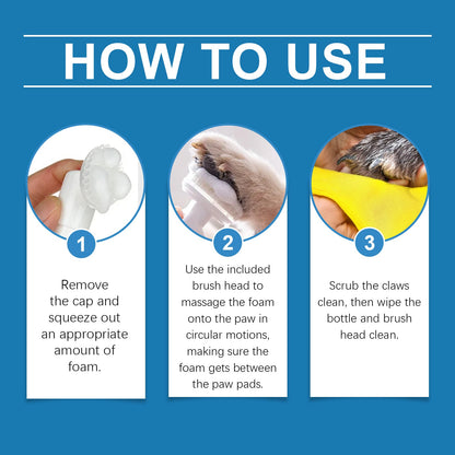 Pet Paw Foam Cleaner