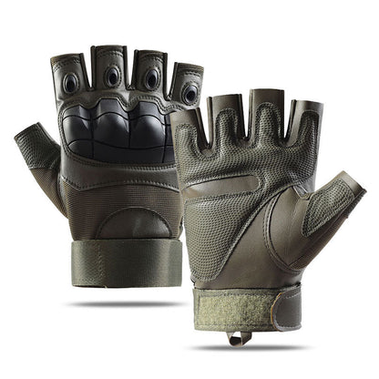 Tactical half-finger gloves men&