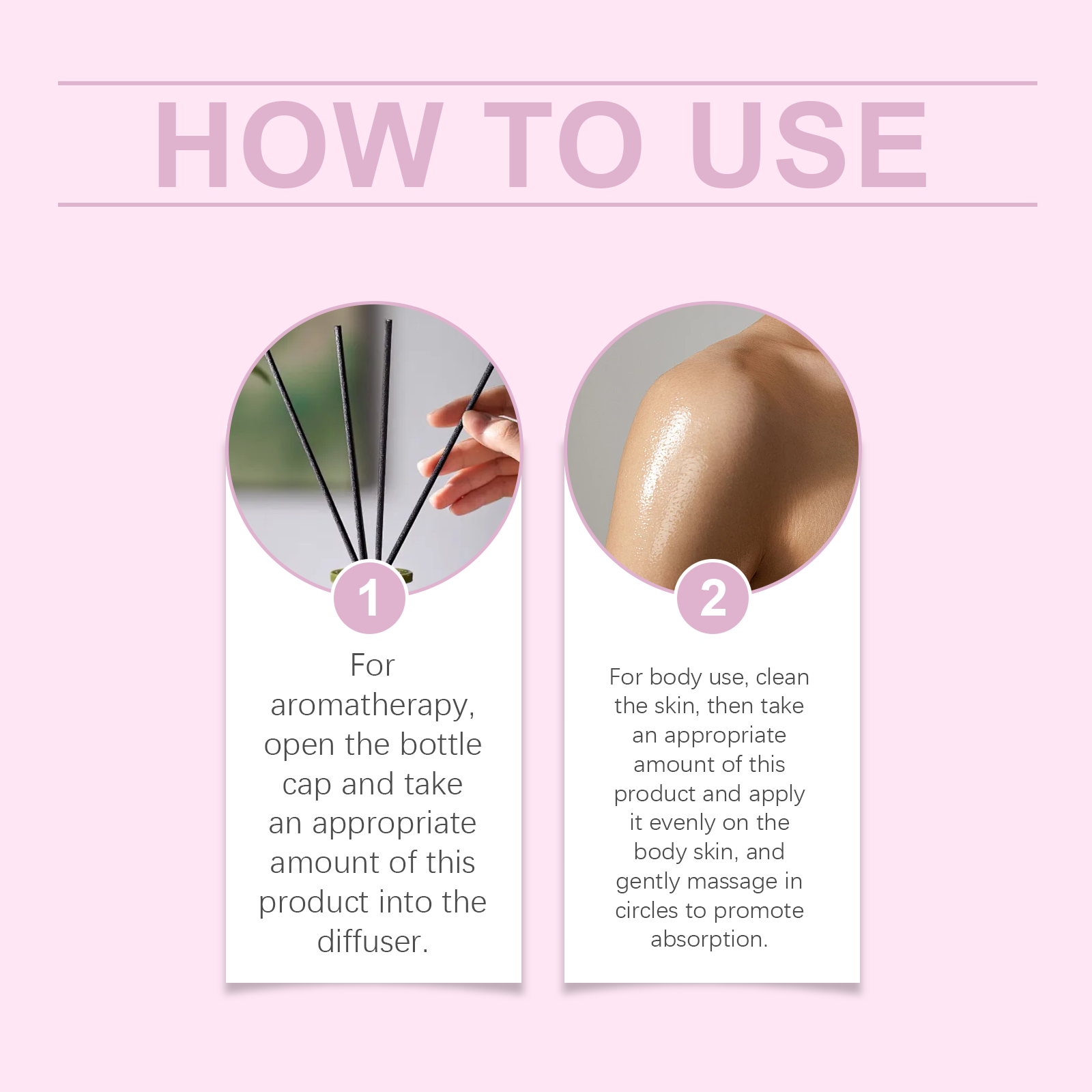 Massage Essential Oil Aromatherapy Massage Oil Soothing Home Office For Women&